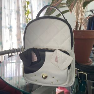 NWOT Betsey Johnson puppy backpack